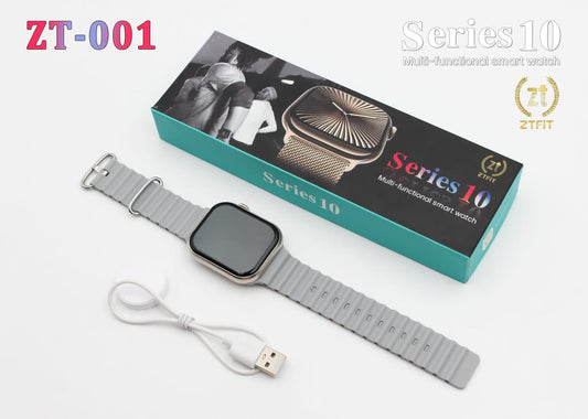 ZT001 Smartwatch – Bluetooth Calling, Heart‑Rate & SpO₂ Monitor, 100+ Sports Modes, IP68 Waterproof, Long Battery, Android & iOS