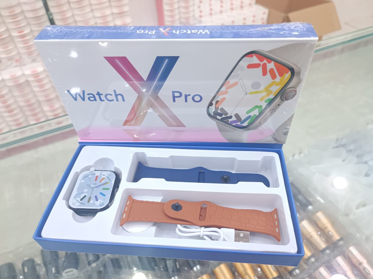 Watch X Pro Smartwatch – Bluetooth Calling, Fitness Tracking, Heart Rate & SpO₂ Monitor, 1.9" Full HD Display, IP68 Waterproof, Long Battery Life