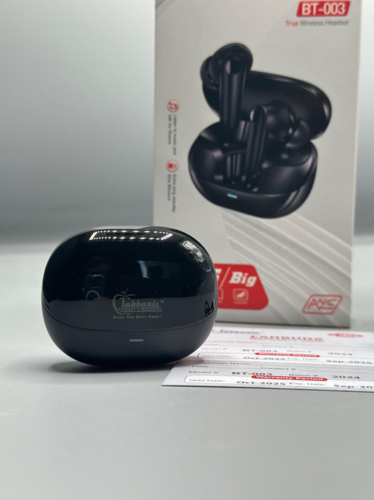 BT-003 Wireless Earbuds – ANC Bluetooth Earphones with Long Battery Life & HiFi Sound